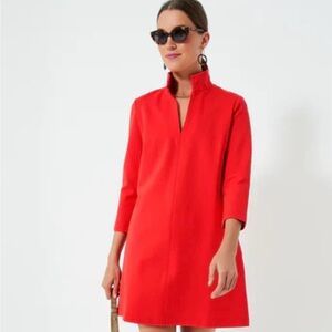 TUCKERNUCK Red Ponte Clifton Dress Size Small